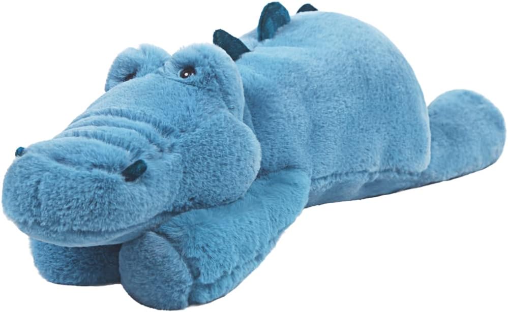 Soft Crocodile Stuffed Animals:22in Alligator Plush Cute Cuddly Body Pillow Hug Sleeping Fluffy Wild Animal Toys Bed Decor Plushie Doll Friends Family Member