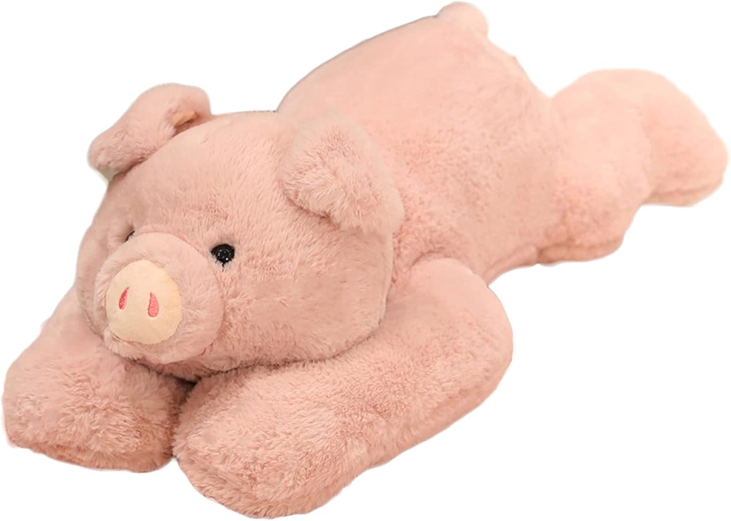 Weighted Stuffed Animals, 6.2 lbs Weighted Pig Stuffed Animal Toy Pig Weighted Plush Animals Throw Pillow Gifts for Boys Girls, 29.5 inch
