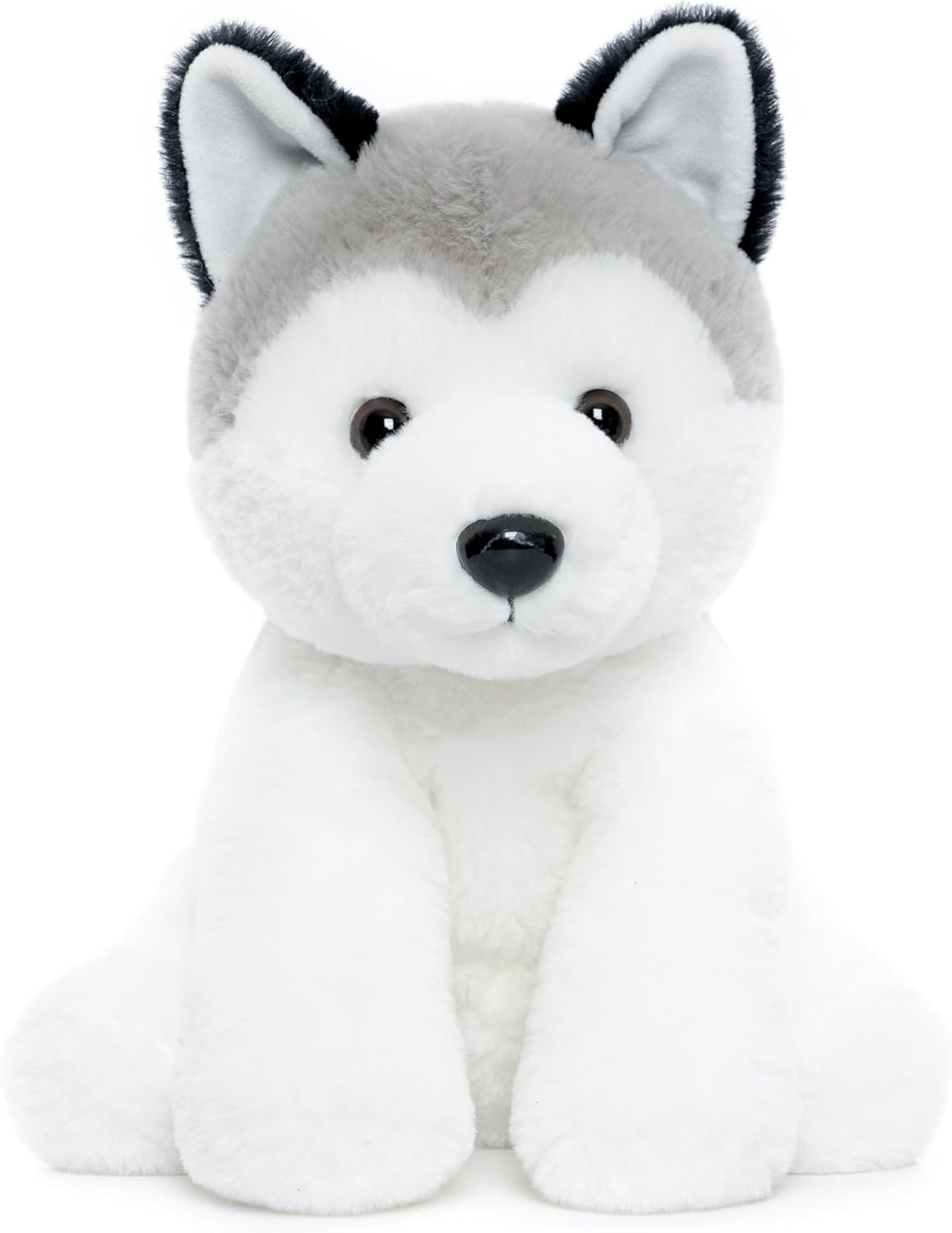 Siberian Husky Stuffed Animals, Soft Puppy Stuffed Dogs Plush Toy for Kids, Girls, Boys, Baby, Birthday, Bedtime Gift, 12 inches