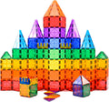 c Magnetic Tiles Building Blocks, Magnet Toys for Kids,  Approved Educational Toys,3D Magnet Puzzles Stacking Blocks for Boys Girls,63 PCS Classic Set