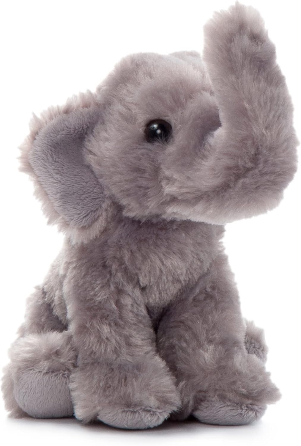 The Petting Zoo Elephant Stuffed Animal Plushie, Gifts for Kids,  Wildlife Animals, Elephant Plush Toy 6 Inches