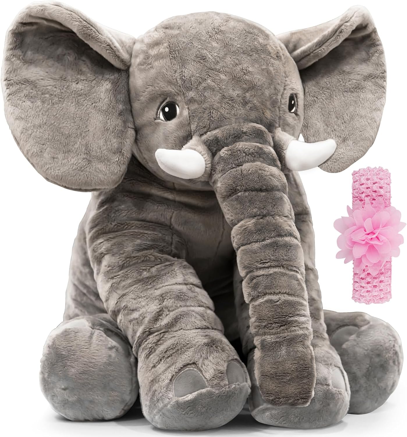 Stuffed Elephant Plush Animal Toy 24 INCH