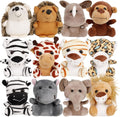 Small Stuffed Animals Bulk, 12 Pieces Cute Plushies, 4.5 Inch Mini Plush Toys, Treasure Box Toys for Classroom, Party Favors for Kids, Plush Keychain, Claw Machine Prizes